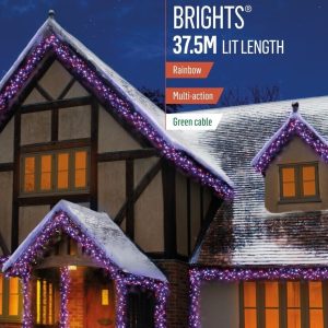 Premier 3000 Cluster Lights Multi Action LED on Timer - Rainbow