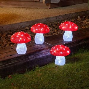 Three Kings: Acrylic InLit Ice Shroomz Set of 4